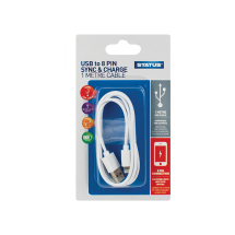 Status 8 Pin to USB Charging Cable 1m Status 8 Pin to USB Charging Cable 1m
